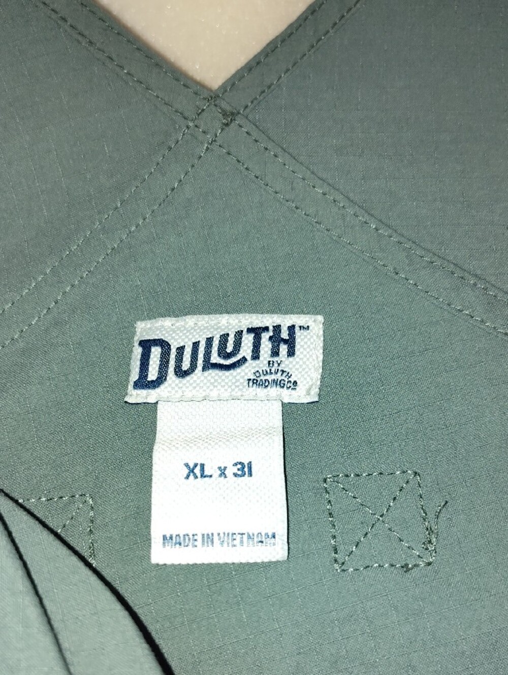Duluth Trading Co. Sage Green Utility Overalls - Picture 9 of 9